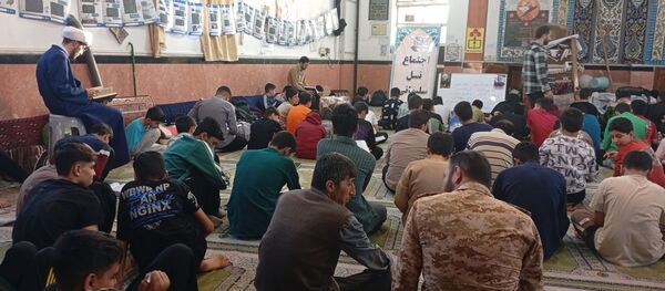 لحظات ناب روز سوم اعتکاف پسران آشخانه 