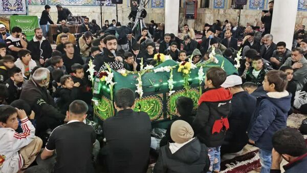 مراسم فاطمیه لاران 