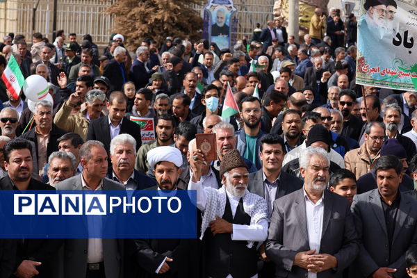 موج وحدت در خیابان‌های بافت جاری شد