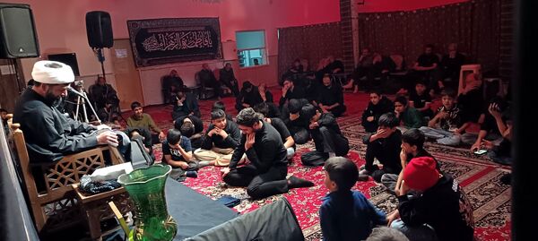 مراسم سینه زنی و دهه دوم فاطمیه در حسینیه شیرزاد نیشابور 
