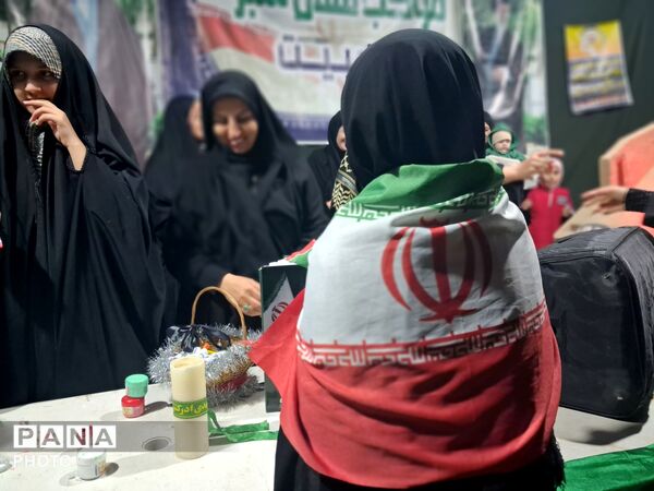 موکب فرهنگی دبیرستان نمونه وکیلی ۱۰ در حسینیه فضل نیشابور