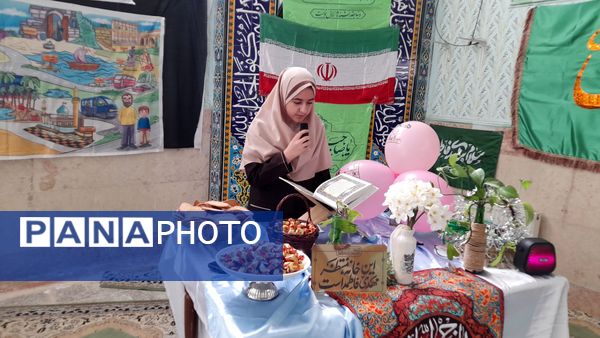 سفره مهدویت مدرسه شهدای اقتدار ناحیه 2 کرج