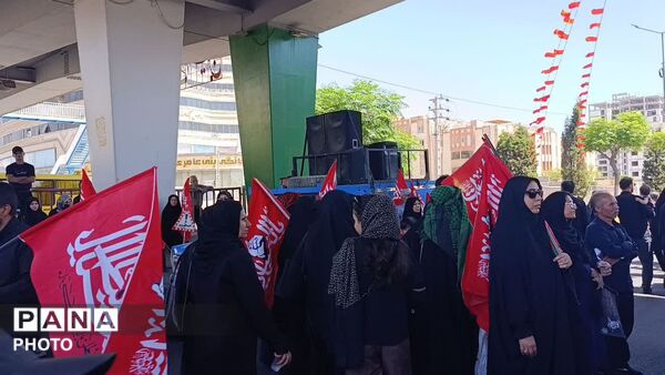 راهپیمایی جاماندگان اربعین در سمنان