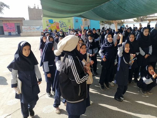 سه شنبه های مهدوی در دبستان ناهید نخودی 