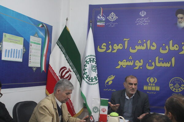 بازدید مشاور وزیر آموزش و پرورش از سازمان دانش‌آموزی استان بوشهر
