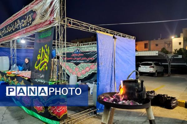 مراسم عزاداری و روضه خوانی سالار شهیدان به میزبانی ناحیه 4 شیراز