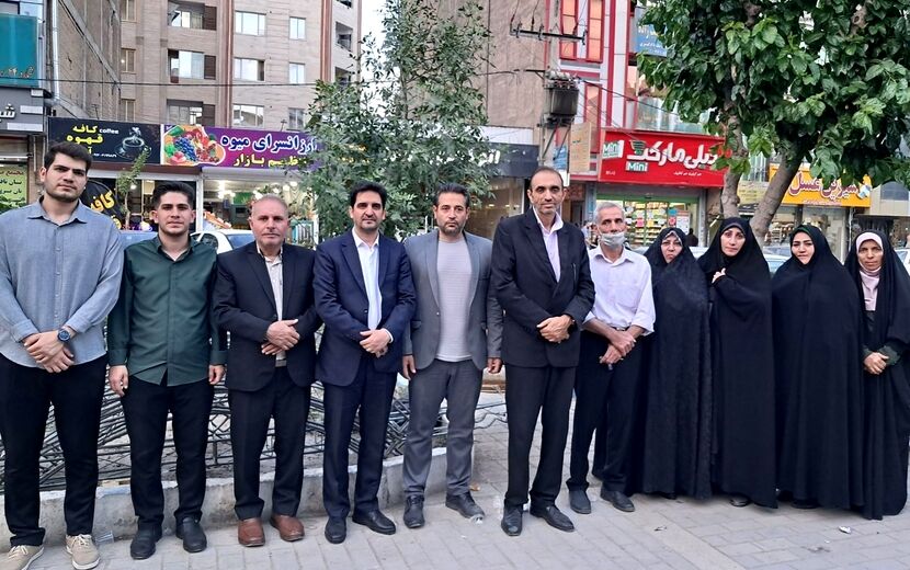 جشن کیلومتری غدیر در بهارستان‌دو