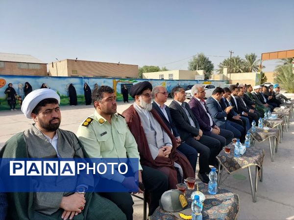 زنگ مهر و مقاومت در مدرسه هفتم تیر بافق