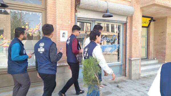 بازدید خبرنگاران پانا از شهرک سینمایی تهران