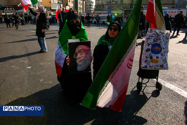 راهپیمایی محکومیت اقدامات تروریستی آمریکا و رژیم صهیونیستی علیه ملت ایران