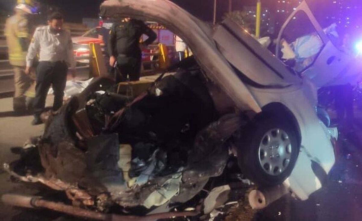 حادثه تلخ در بزرگراه شهید بابایی