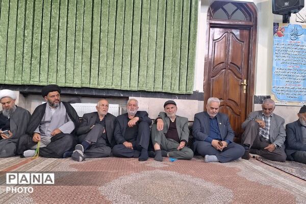 آیین اربعین شهید «احسان اسفندیار» در روستای لزور