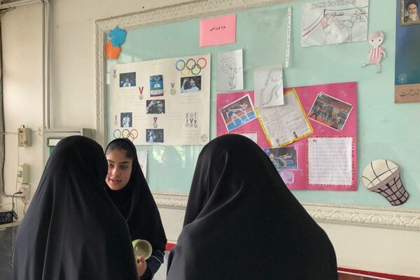 بازدید سرگروه کیفیت بخشی فعالیت‌های پرورشی از مدارس ناحیه دو شهرری 