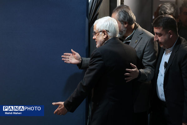 حضور محمدرضا عارف معاون اول رئیس جمهور در چهل و چهارمین جشنواره فیلم فجر