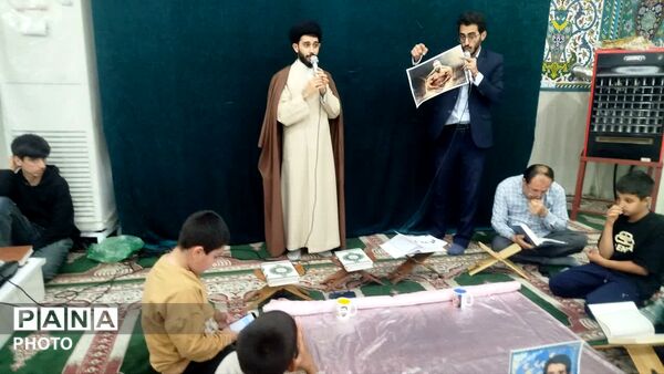 محفل انس با قران در مسجد صاحب الزمان دهدشت 
