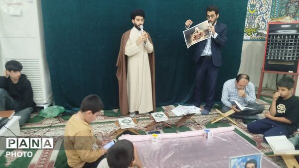 محفل انس با قران در مسجد صاحب الزمان دهدشت 