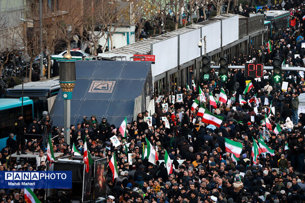 تشییع شهدای امنیت تهران - 3