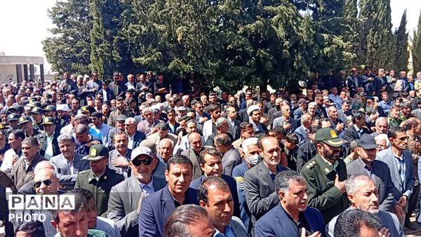تشییع پیکر مطهر شهید علی کیانی در یاسوج 