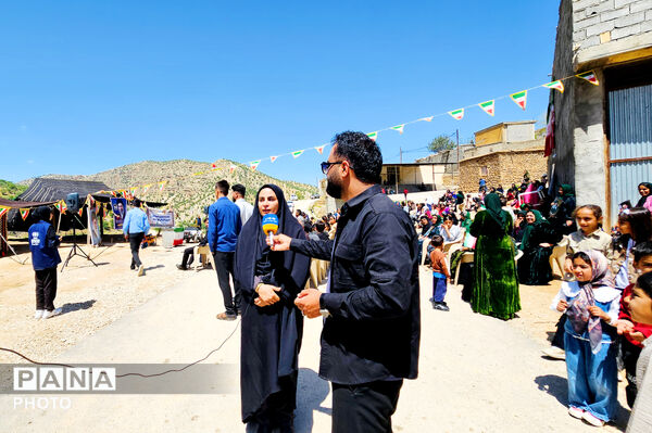 مهمان نوازی مردم انقلابی و غیور روستای پل بریده از مسئولین و رزمندگان