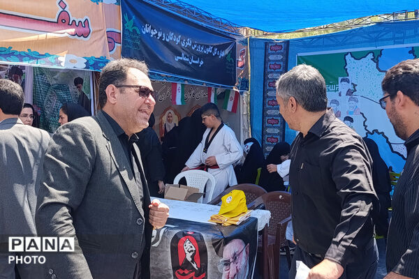 آموزش و پرورش خراسان شمالی در کنار زائران؛ از مشاوره تا خدمات سلامت در موکب باباامان
