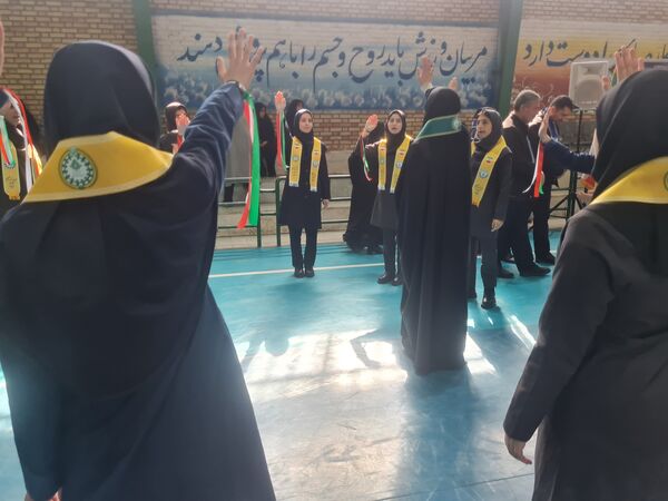 اجرای مانور همایش یاوران انقلاب در منطقه پردیس 
