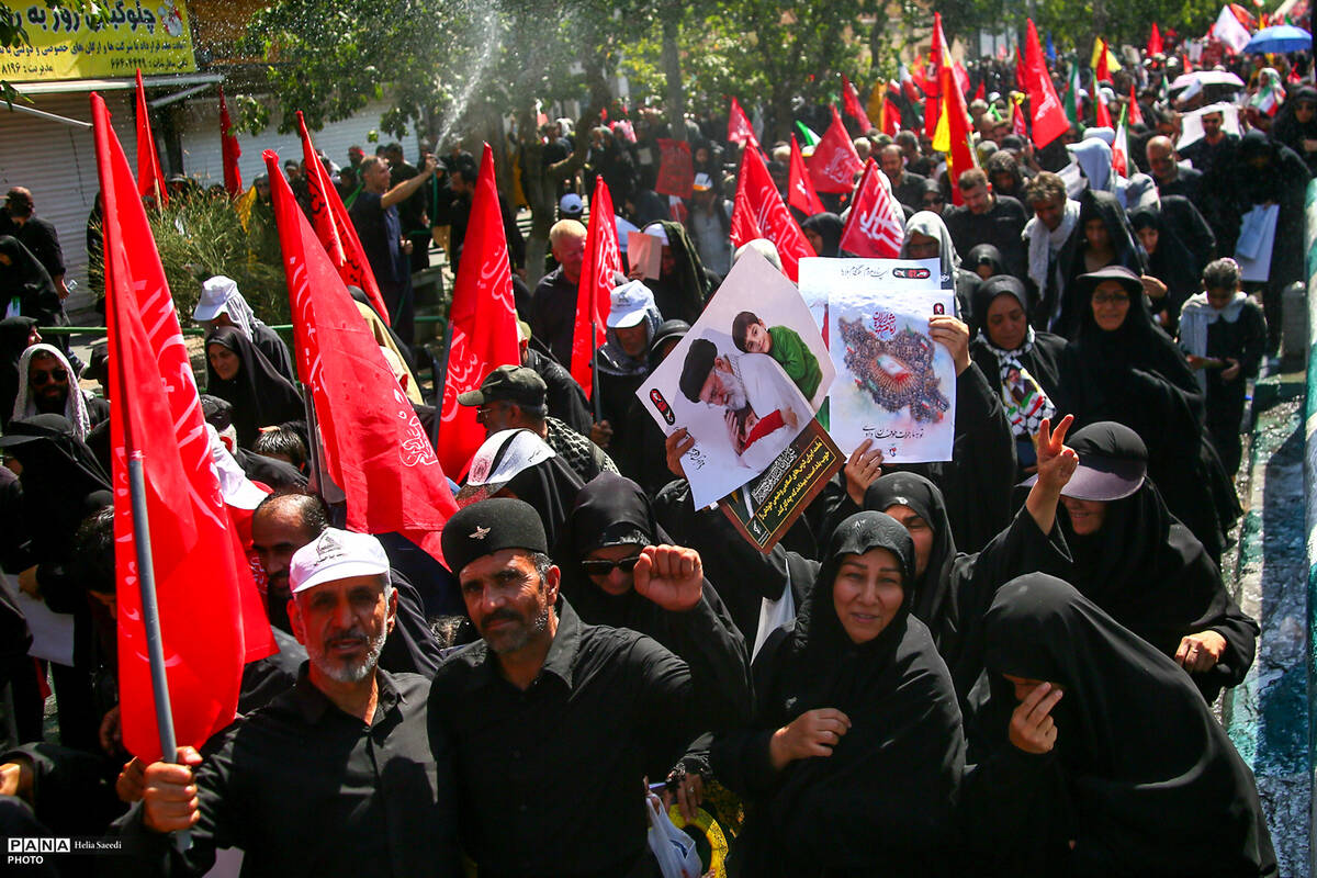مراسم تشییع پیکر مطهر رهبر شهید انقلاب در تهران - 4