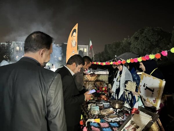 برگزاری جشنواره دانش‌آموزی عشایری خاتم در مشهد الرضا 