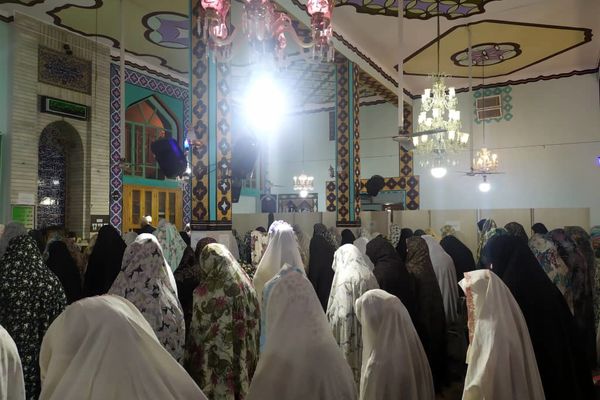 حضور امید بخش نوجوانان در اعتکاف مسجد جامع لپویی