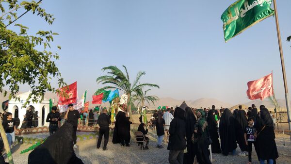 علم‌ گردانی آیین‌ هر ساله‌ شهر وردنجان