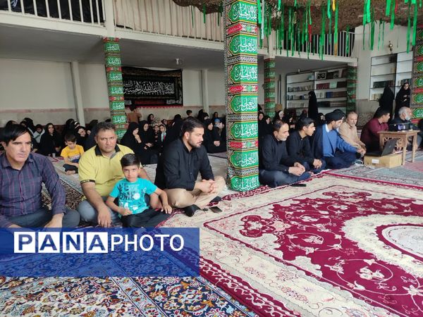 یادواره شهدای جنگ دوازده روزه در ده‌محسن