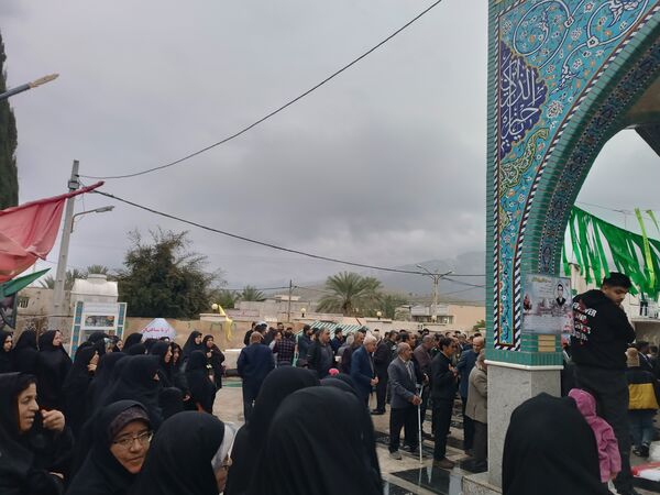 یادواره شهدای ۳۹لاله پرپر شهید آباد کازرون-بلیان
