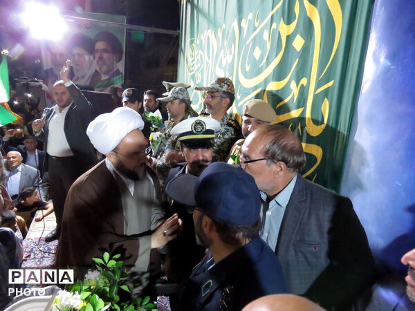 چهل وهفتمین شب تجمع و خروش مردم شهرستان خلیل آباد 