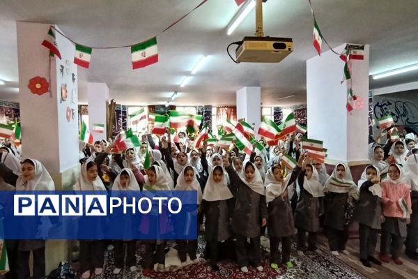 طنین زنگ انقلاب در مدارس شهرستان شهریار 