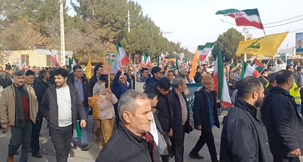حضور باشکوه مردم جاجرم در جشن چهل و پنجمین فجر انقلاب