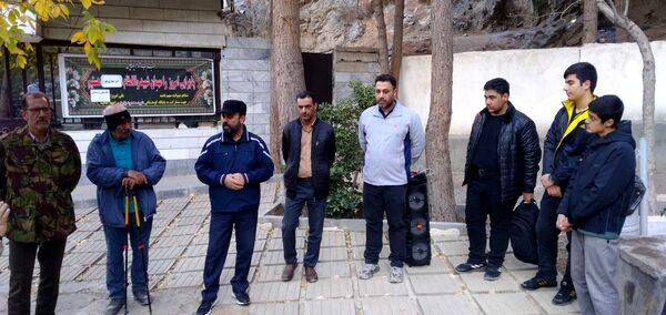 کوهپیمایی گروه پیشتازان مدرسه شهید فهمیده ناحیه یک کرج 