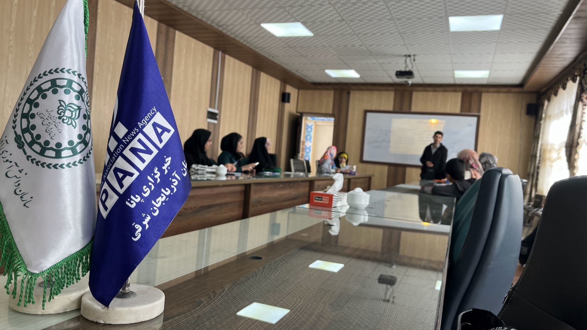 هفتمین جلسه کلاس‌های فن بیان خبرگزاری پانا آذربایجان شرقی