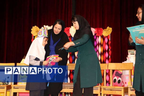 برگزاری جشن الفبای دانش‌آموزان دبستان دخترانه سما شیروان