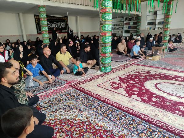 یادواره شهدای جنگ دوازده روزه در ده‌محسن