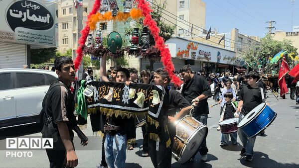 فردیس غرق در ماتم حسین (ع)