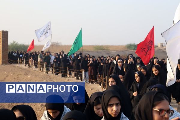 شهدای غواصِ دست‌بسته، میزبان کاروان راهیان نور دانش‌آموزان دختر کوهدشت در علقمه