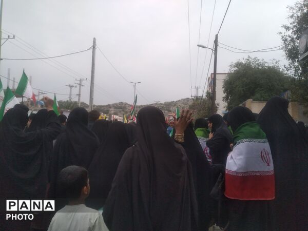 راهپیمایی روز قدس در میناب