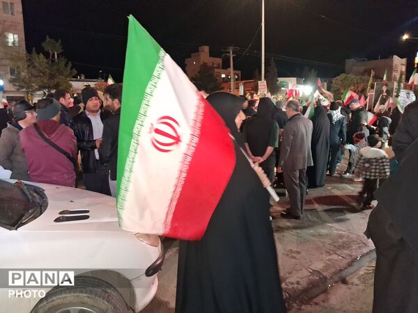  شکوه و اقتدار رژه خودرویی در حسینیه فضل 