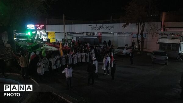 حضور جمعی دانش‌آموزان خبرنگار پانا در پوشش برنامه میدانی شیروان