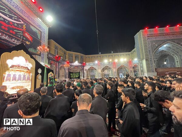 عزاداری هیأت یزد در حرم مطهر رضوی