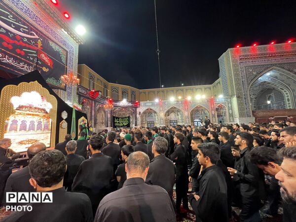 عزاداری هیأت یزد در حرم مطهر رضوی