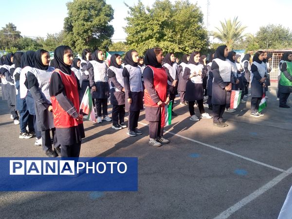 المپیاد ورزشی درون مدرسه‌ای دبیرستان دخترانه عرفان ناحیه سه شیراز