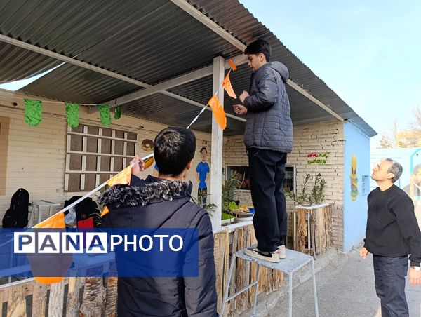 موکب مدرسه قفلی در مشهد