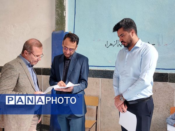بازدید مدیر آموزش و پرورش سملقان از آزمون های ورودی مدارس تیزهوشان