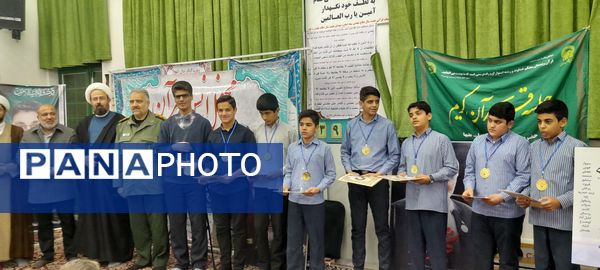 محفل انس با قرآن در شهرستان خلیل‌آباد