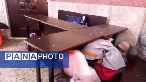 آموزش پدافند غیرعامل در دبستان نیایش